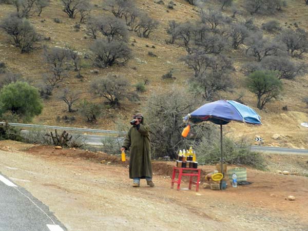 Sur la route vers Agadir