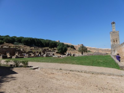 Les ruines romaines du Chellah