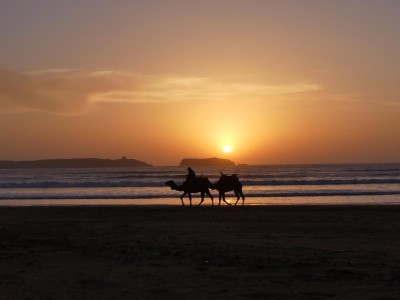 Coucher de soleil à Essaouira