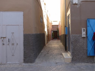 Rue de la médina de Tiznit