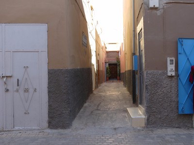 Rue de la médina de Tiznit