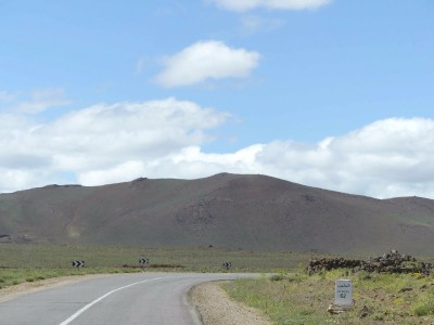 Un cratère de volcan effondré