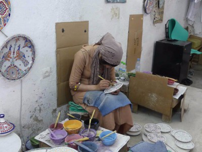 Peinture sur céramique