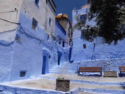 Une rue de Chefchaouen