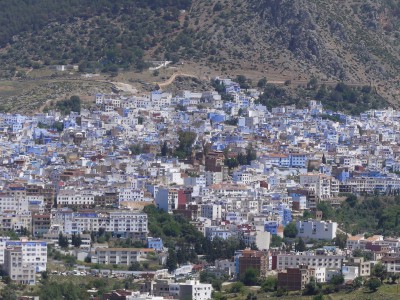 Vue générale de Chefchaouen