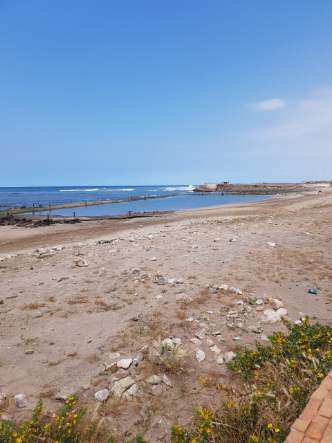 la plage près de l'Océan bleu