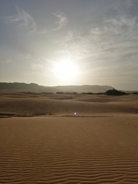 Vallée blanche (vers l'ouest,encore des dunes)