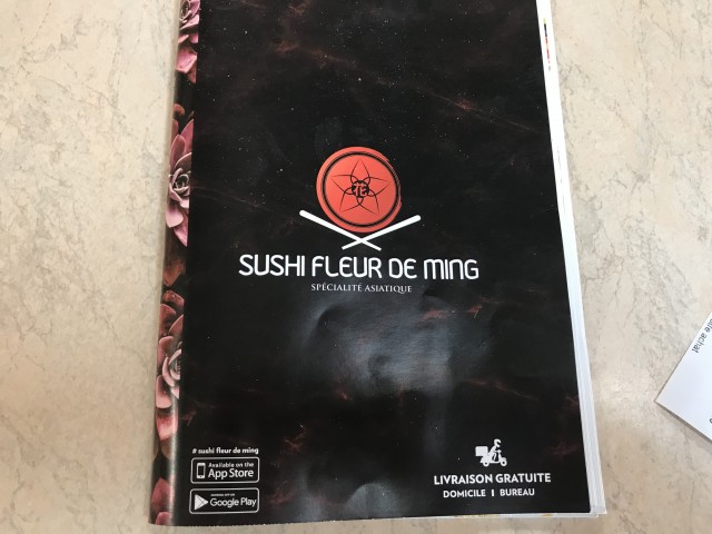 Sushi fleur de Ming AGADIR et Tamraght