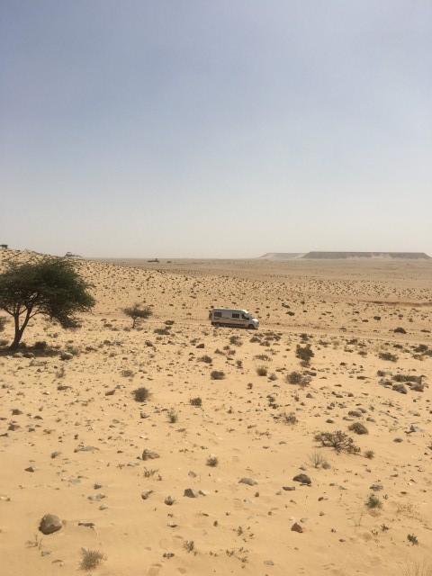 Une belle piste entre Sidi Ahmed Laroussi et la route de Laayoune à Smara